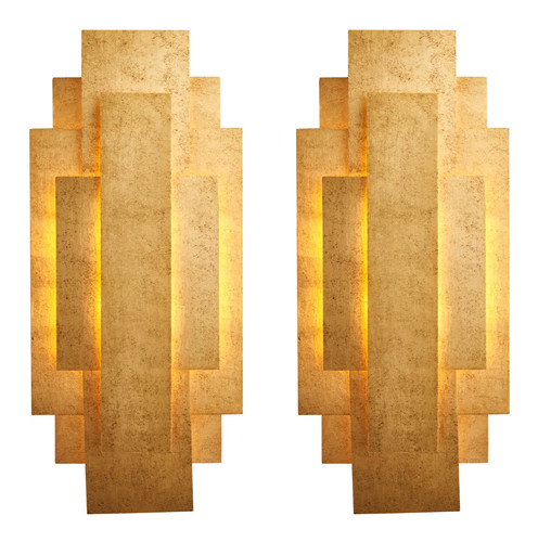 Wall light gold lemziak - light, lights