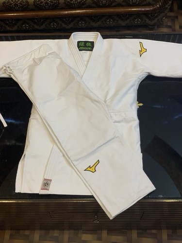 Mizuno judo white kimono - white,