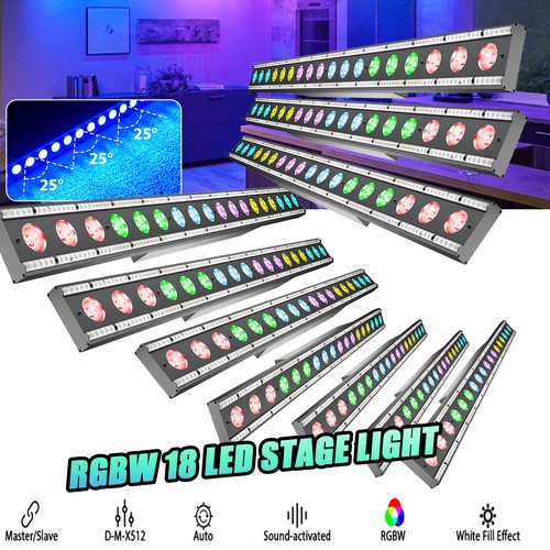 18x10w rgbw led - led, wall