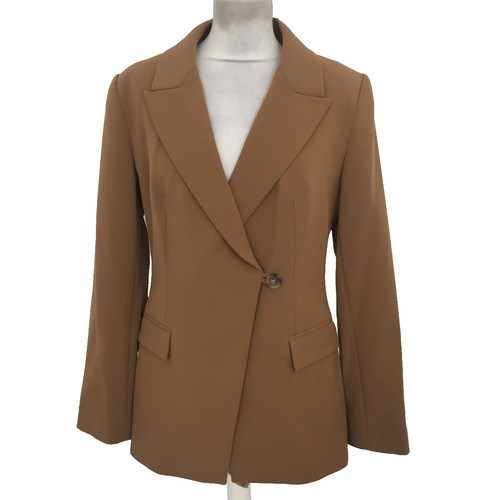 Women jacket camel twill - jacket,