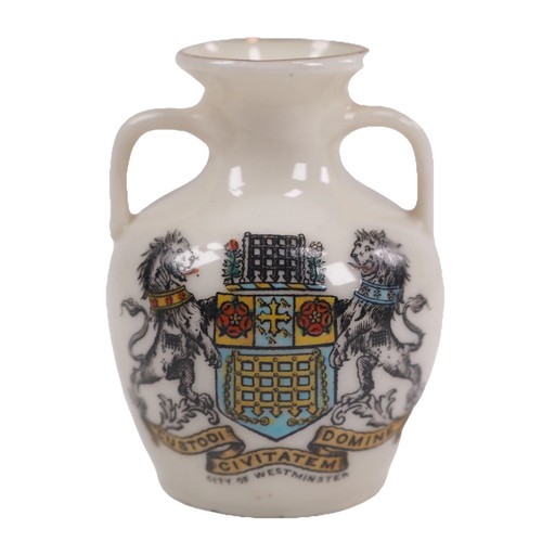 Goss crested china west - crested,