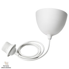 IKEA HAVSDJUP Pendant Lamp Cord Set Ceiling Fitting Lamp 1.4m E27 White