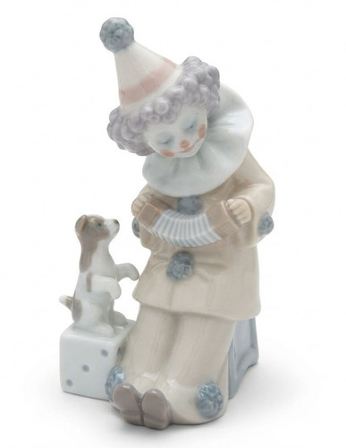 Lovely vintage lladro pierrot - lovely,