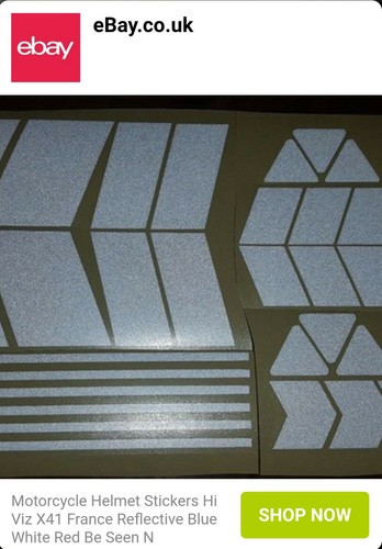 Motorcycle helmet stickers - stickers, hi
