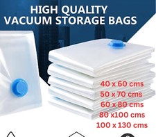 STRONG VACUUM STORAGE SPACE SAVING BAGS VAC BAG SPACE SAVER VACCUM VACUM BAG