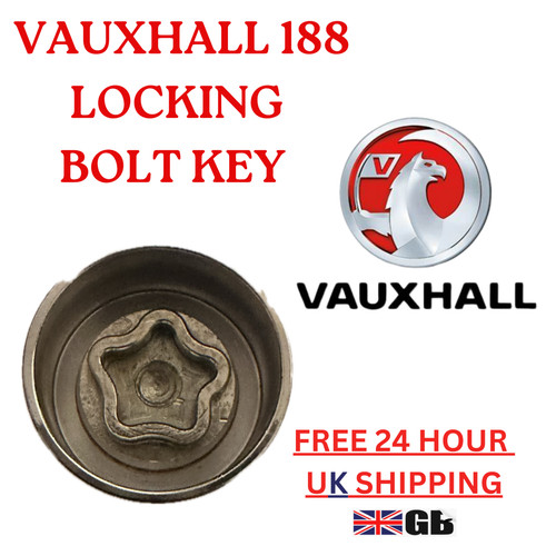 Vauxhall 188 locking - wheel, nut