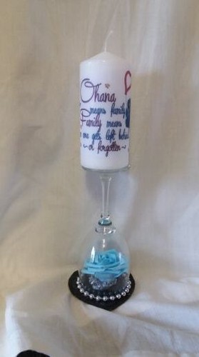 Lilo stitch candle wine - &,