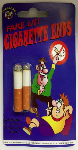 Fake cigarette ends - fake, practical
