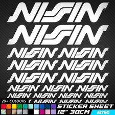 23x NISSIN Vinyl Decal
