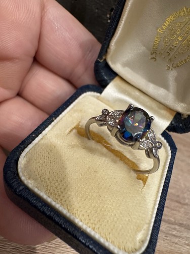 Sterling silver mystic topaz - sterling,