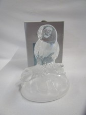 Cristal d'Arques Owl Figurine