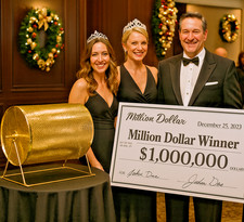 Tumbler Pros Brass Raffle Drum