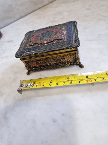 Vintage jewellery casket - vintage,
