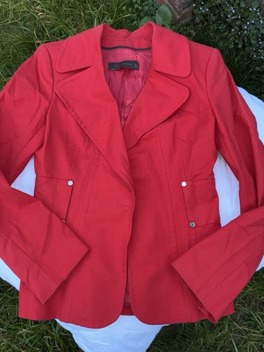 Vibrant red y2k zara - red,