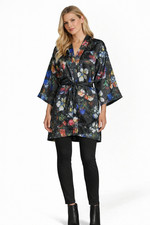 Womens Ladies Silk Kimono
