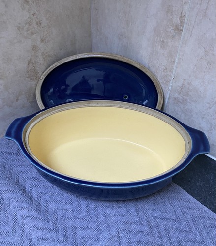 Denby cottage blue oval - cottage,