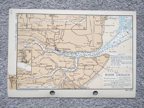 The river crouch essex - -, 1943