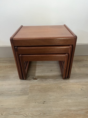 Vintage nesting tables retro - tables,