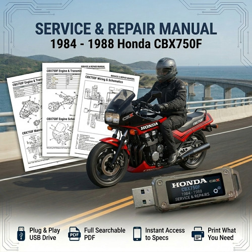 Honda cbx750f 1984 1985 1986 - cbx750f,