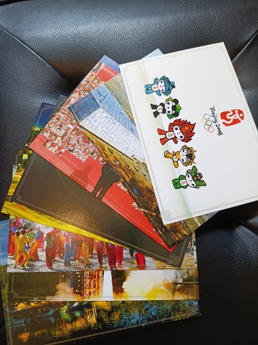 Beijing 2008 olympics postcard - beijing,
