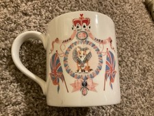 Cath Kidston Platinum Jubilee Queen Elizabeth Corgi Cup Mug Made in England