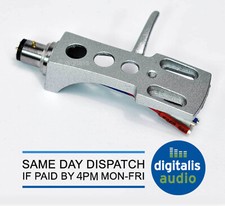 Silver Headshell Mount Ideal for Technics SL 1200 1210 LP120 1/2", SME