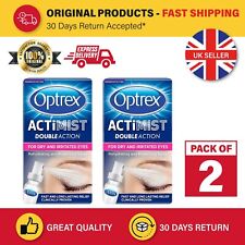 2x Optrex ActiMist Double