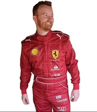 Formula 1 Ferrari driver pit crew F1 racing suit costume uniform brad pitt