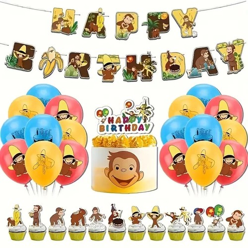 Curious george balloon party - balloon,