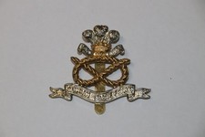 BRITISH ARMY NORTH STAFFORD REGIMENT METAL CAP BADGE