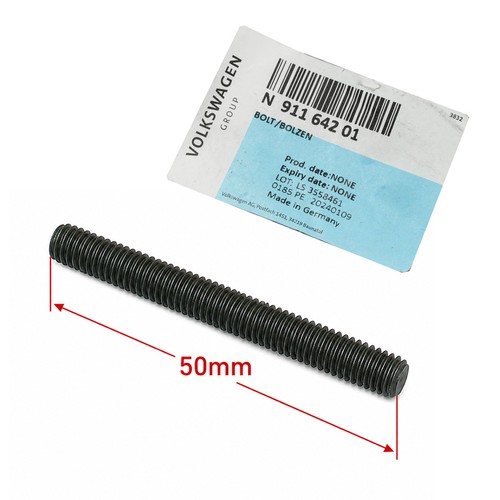Threaded stud bolt - stud, m6x50