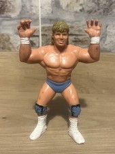 WCW Flyin Brian Pillman 1 Knee Pad Variant Rare Wrestling Figure Galoob UK 1990