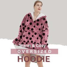 Hooded Fleece Hoodie Blanket