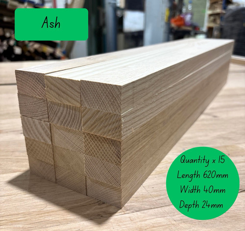 Planed ash offcuts craft - planed,