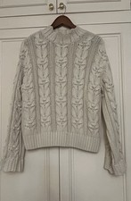 Boho Chunky Cable Knit Mock