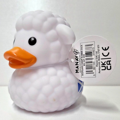Scottish sheep rubber duck - sheep,