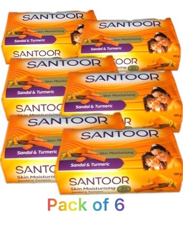 Santoor sandal turmeric skin - sandal, &