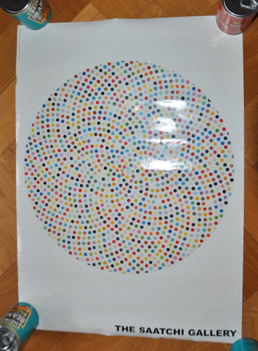Damien hirst poster zeolite - hirst,