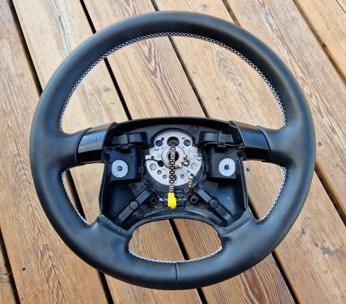 New leather steering - new, wheel