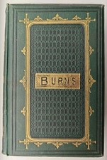Burns Poetical Works W.M Rosetti, Illustrated, Published By Moxon