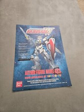 TPEEP272 MAGAZINE ADVERT 11X8" MOBILE SUIT GUNDAM WING - ACTION FIGURE MODEL KIT