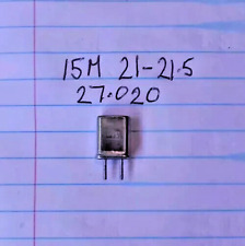 Yaesu FT-101 / FR-101 15 Meter Band Crystal / Xtal, Plug In Type.