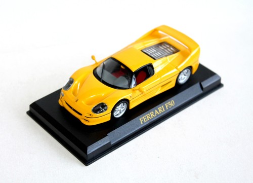 Ferrari f50 yellow miniature - ferrari,