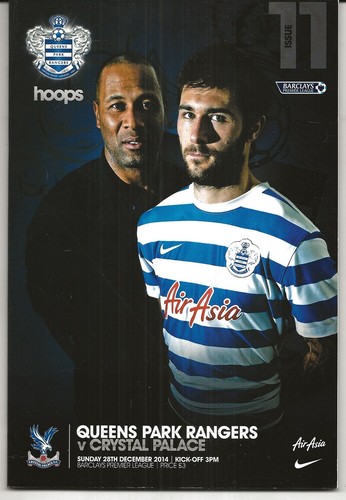 Football programme qpr - football, v