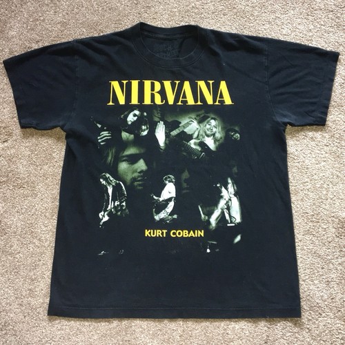 Mens nirvana shirt kurt - mens, t