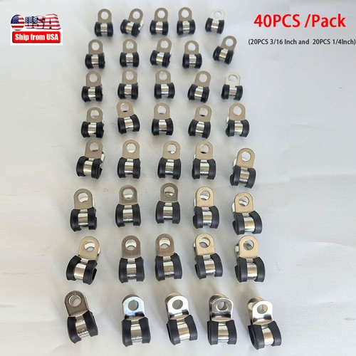 40pcs 4 rubber lined - 40pcs,