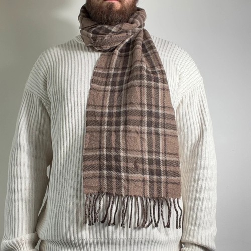 Ralph lauren scarf plaid made - ralph,