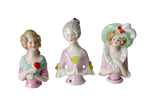 Lot antique pin cushion - 3,