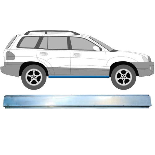 Sill repair panel for - , hyundai