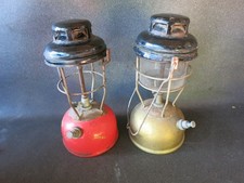 2 x Vintage Oil Lamp Lamps